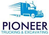 Pioneer Trucking &a; Excavating - Logo