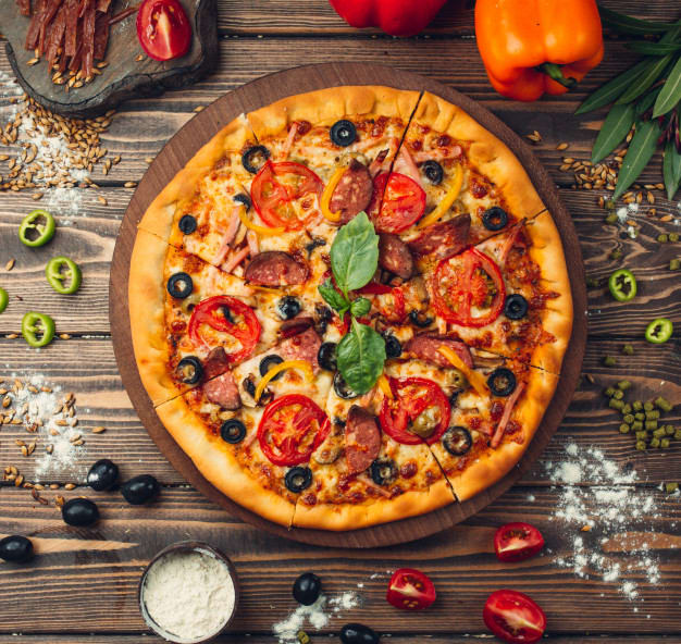 Pizza'S Hub Spicy Taste - Logo