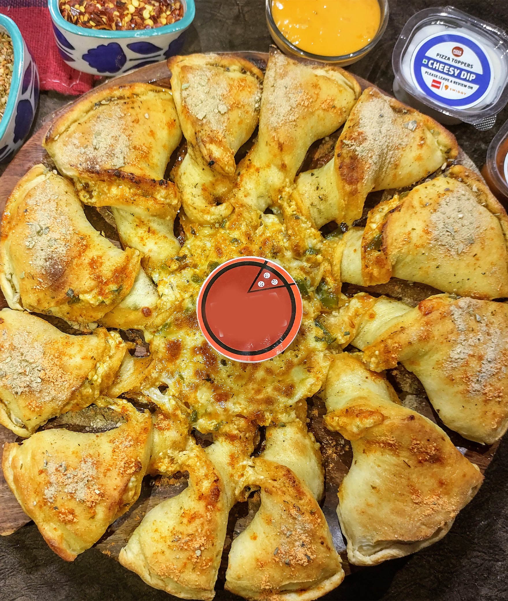 Pizza Toppers - Monster Cheese Burst - Logo