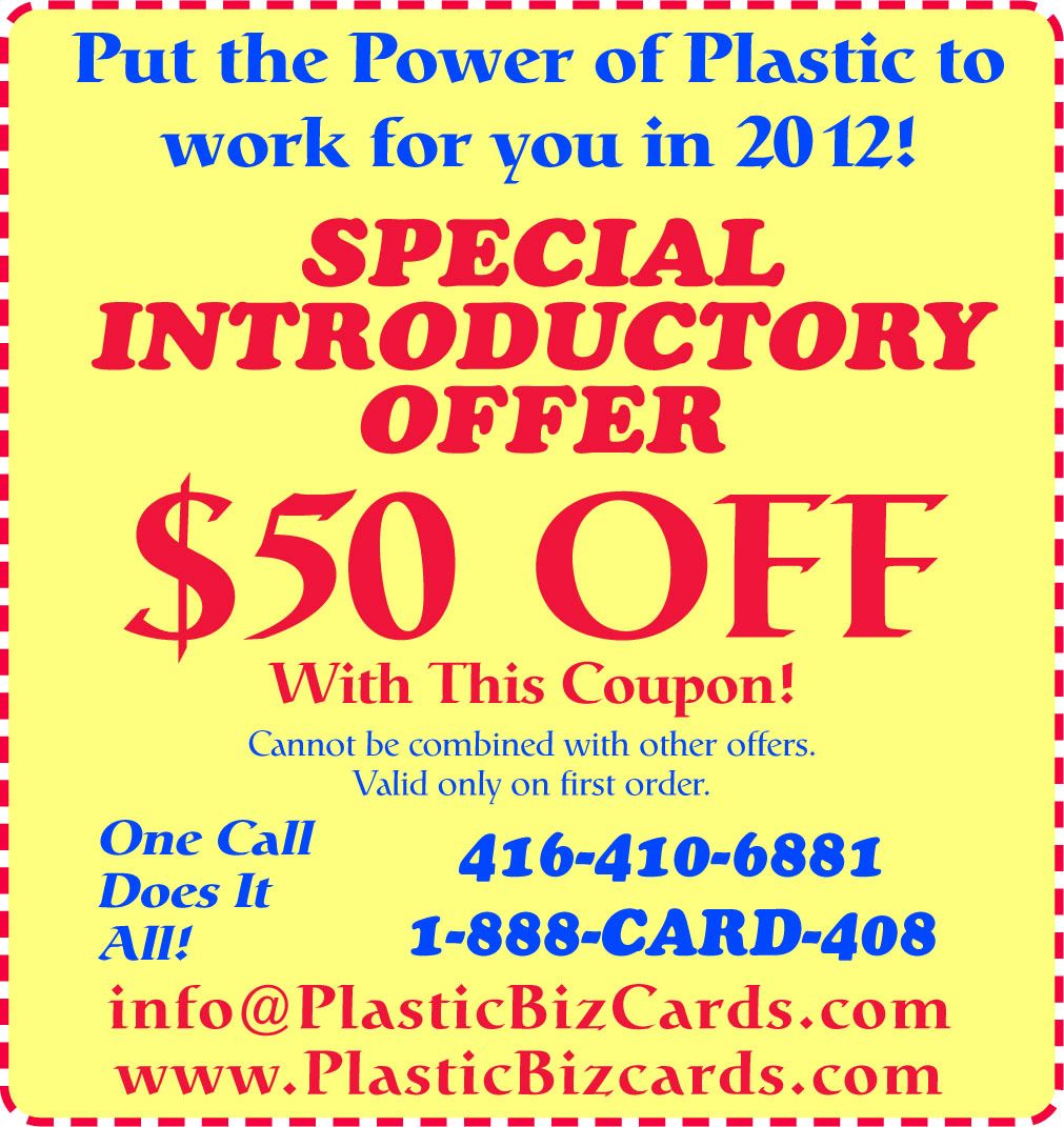 Plastic BizCards Printing - Cover photo