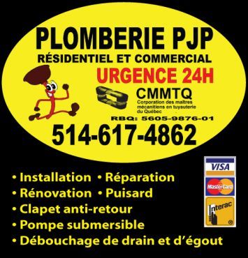 Plomberie PJP - Logo