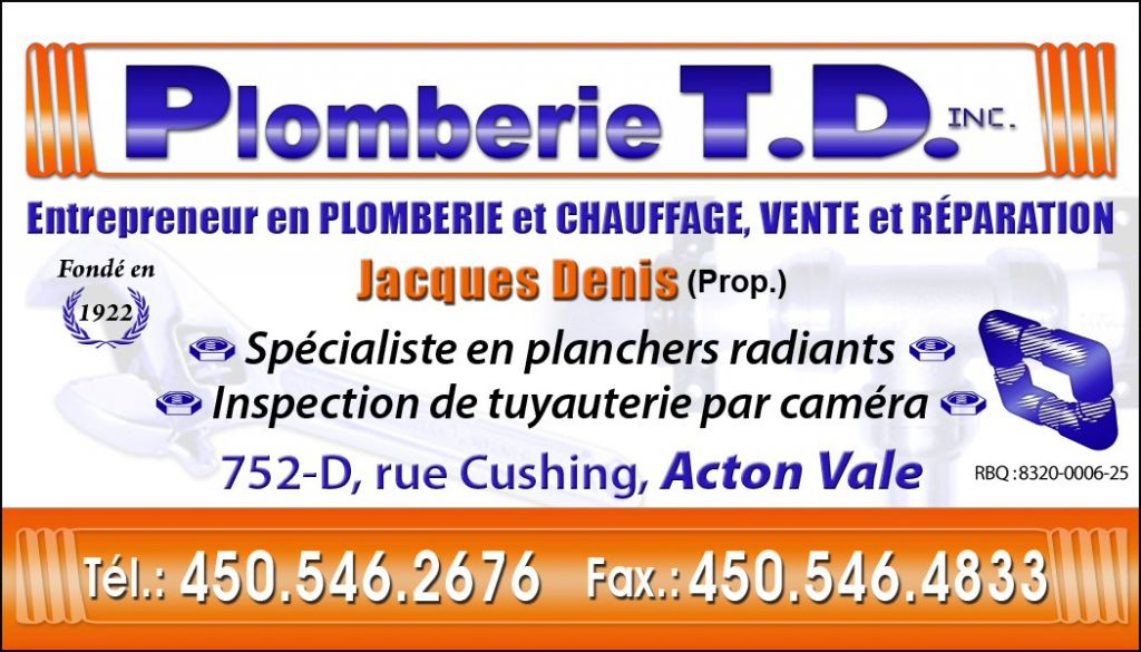 Plomberie TD Inc. - Logo