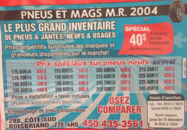 Pneus Et Mags MR - Logo