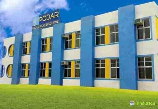 Podar World School - Logo