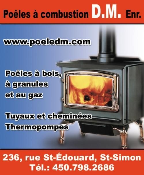 Poêles à combustion DM Enr. - Cover photo