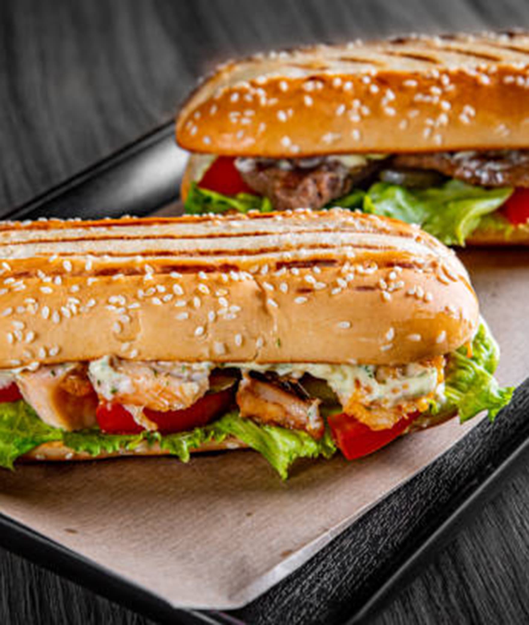 POMP (Burger, Wraps and Sandwiches) - Logo