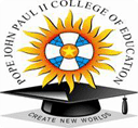 Pope John Paul II College of Education (PJPIICE) - Logo