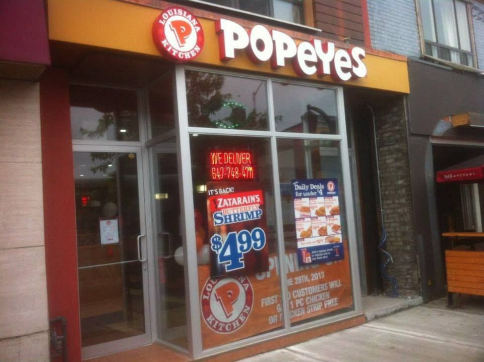 Popeyes Chicken Greektown/The Danforth - Logo