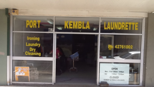 Port Kembla Laundrette - Logo