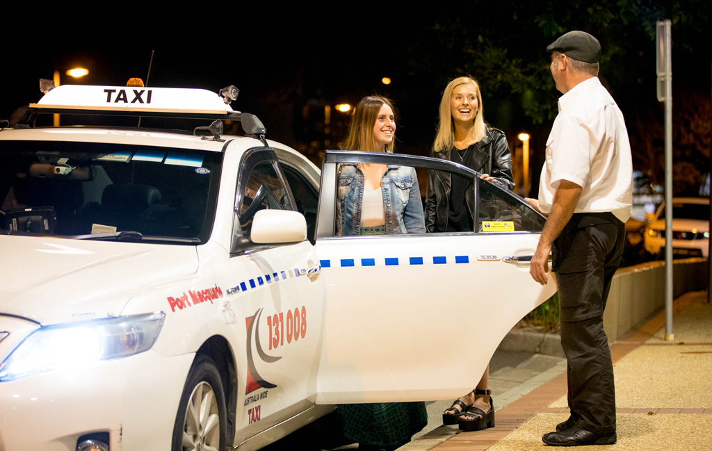 Port Macquarie Taxi Cabs - Logo