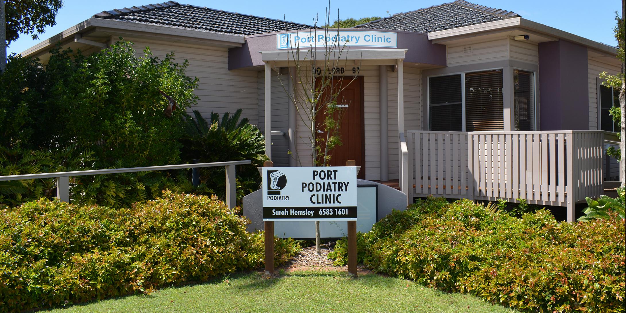 Port Podiatry Clinic - Logo