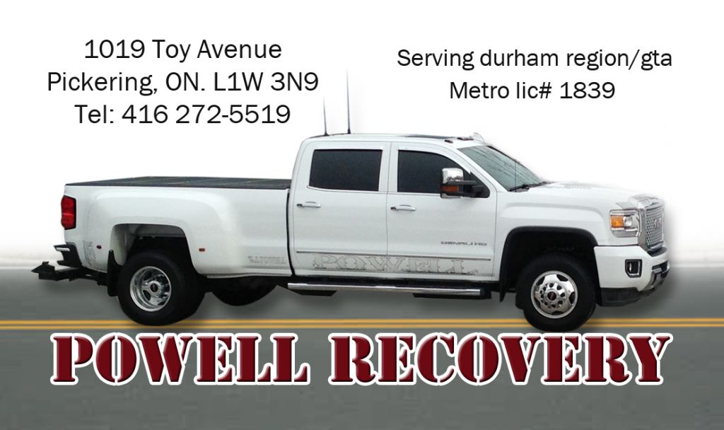 Powell Recovery and Towing Service - Logo