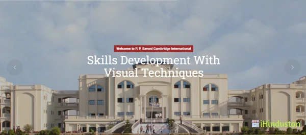 P. P. Savani Cambridge International School - Logo