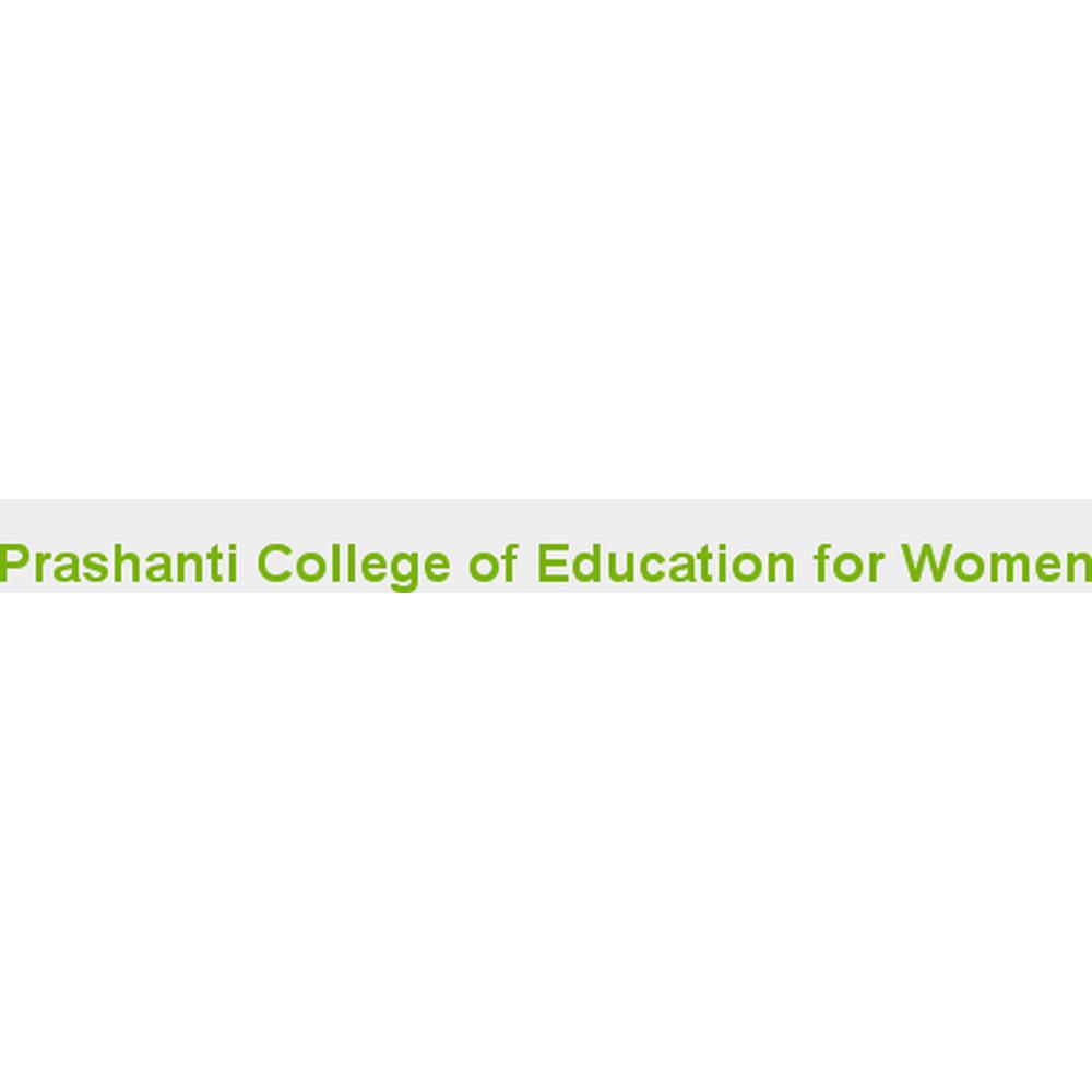 Prashanti College of Education for Women - Logo