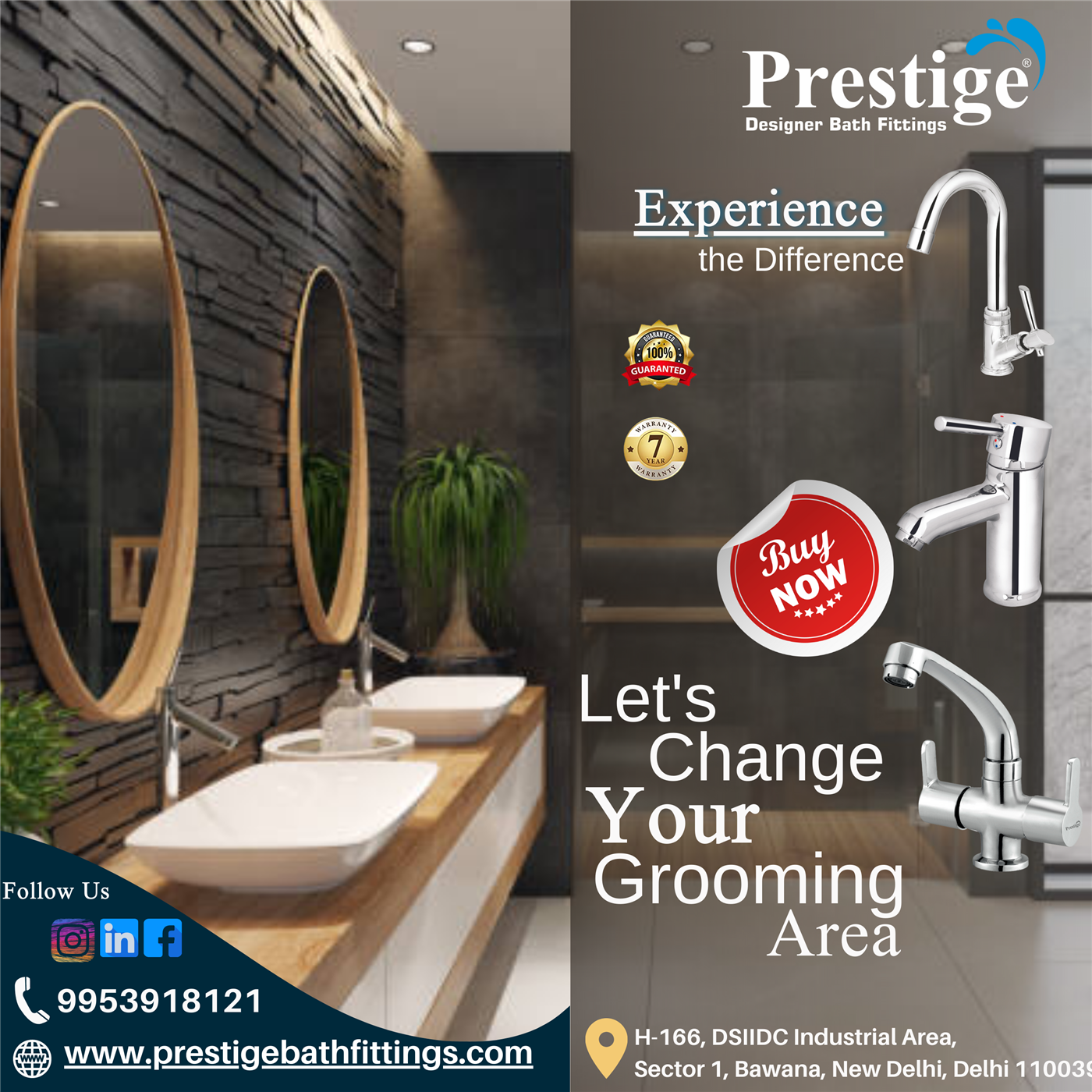 Prestige Bath Fittings - Cover photo