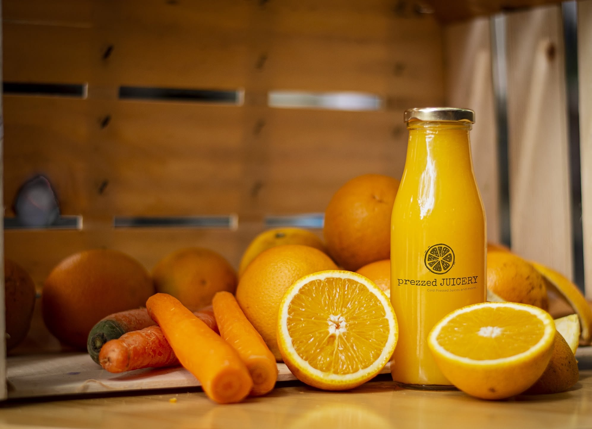 Prezzed Juicery - Logo