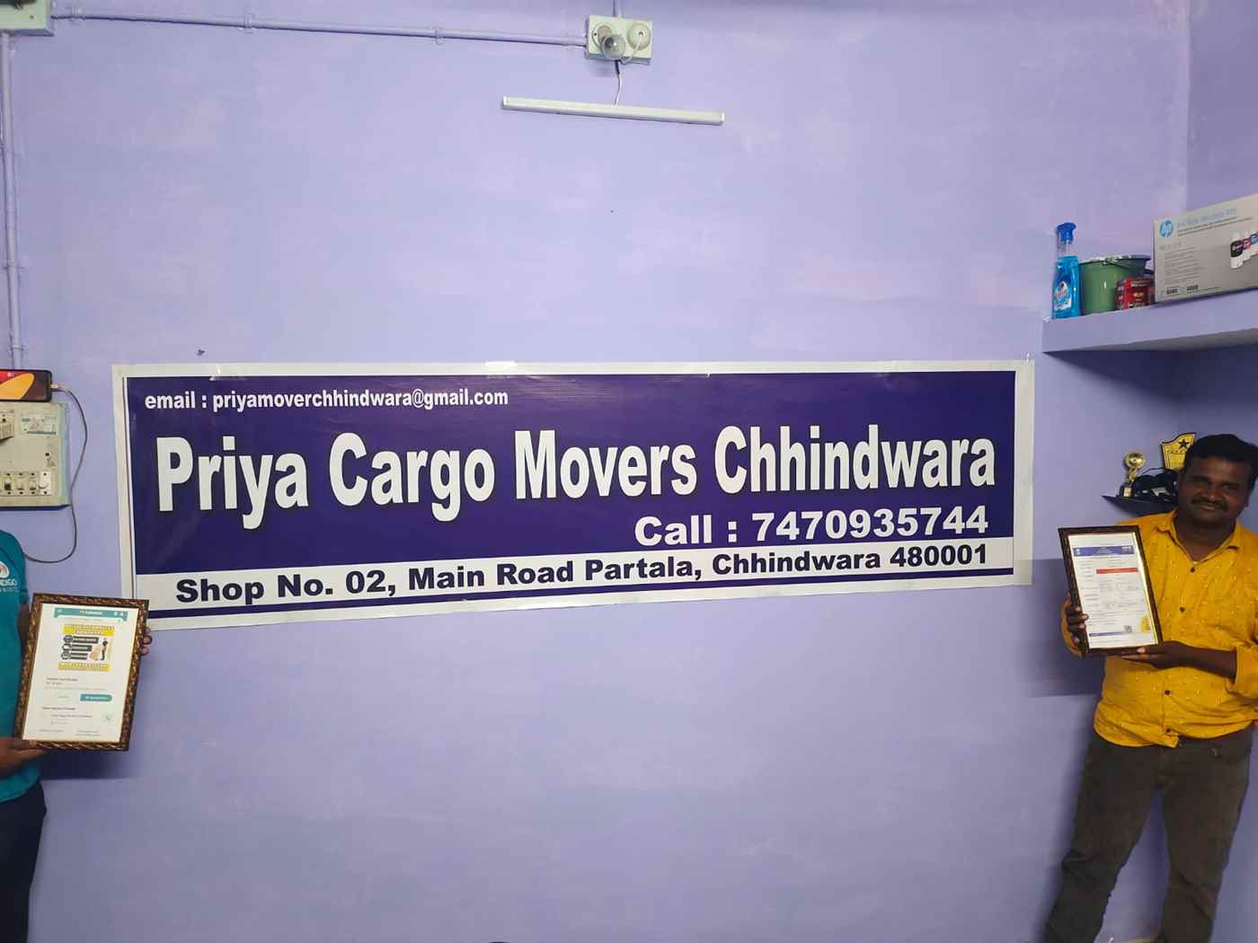 Priya Cargo Movers - Cover photo