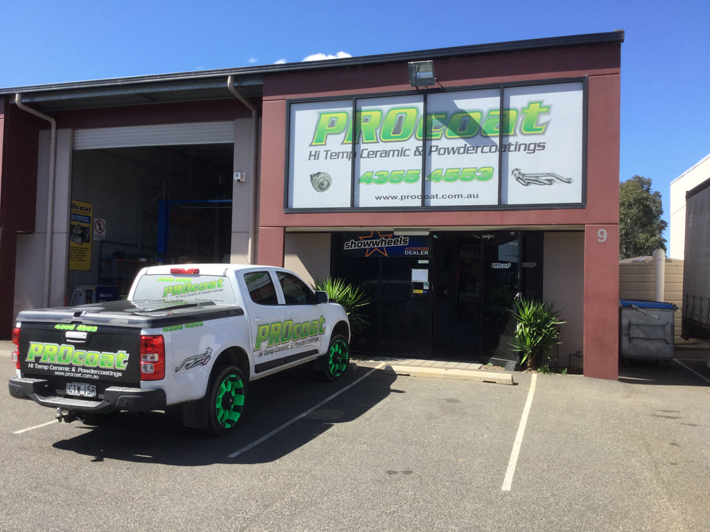 PROcoat Hi Temp Ceramic Coatings & Powder Coating - Logo