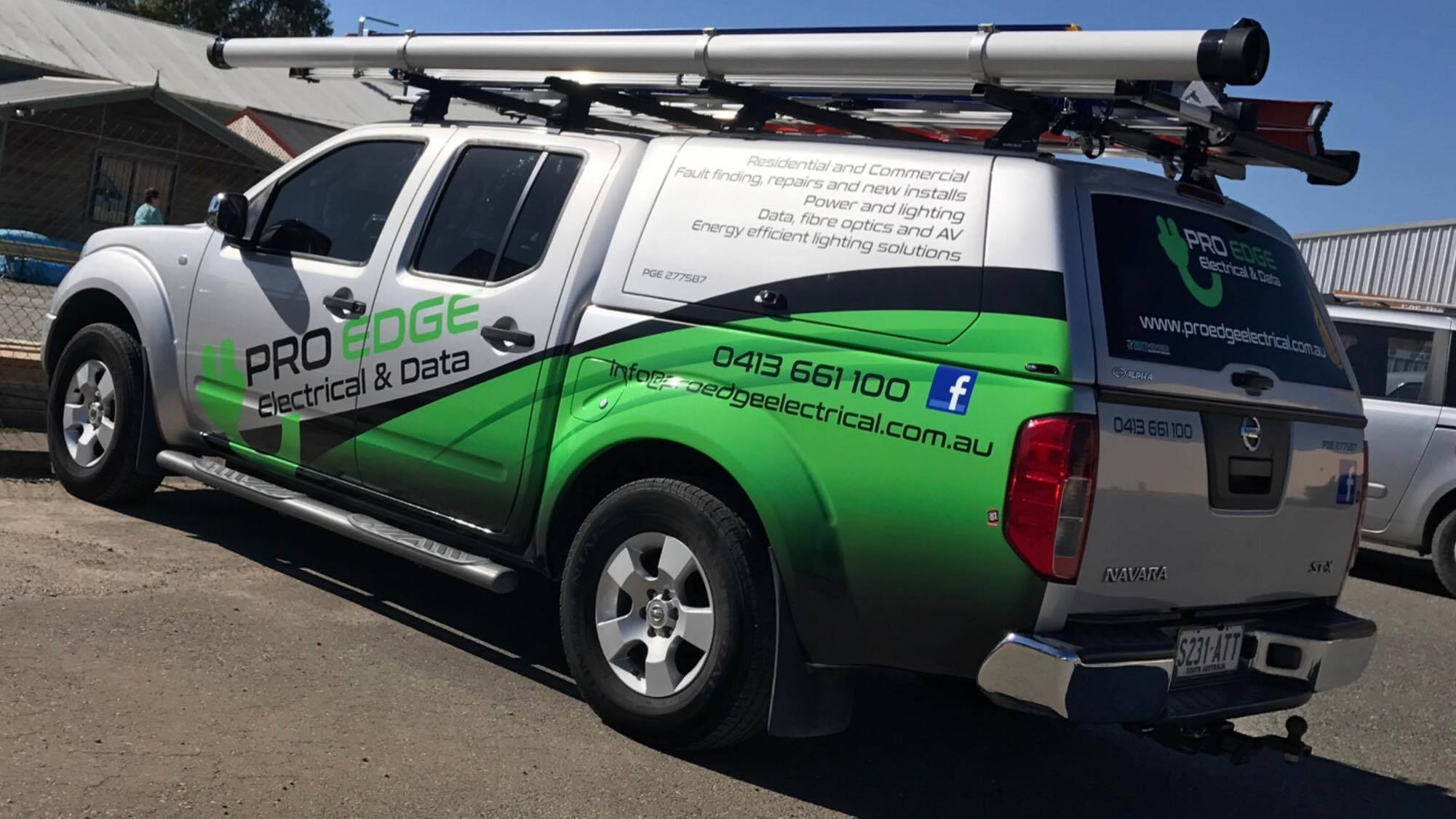 Pro Edge Electrical and Data - Logo