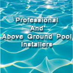 Professional and Above Ground Pool Installers - Logo