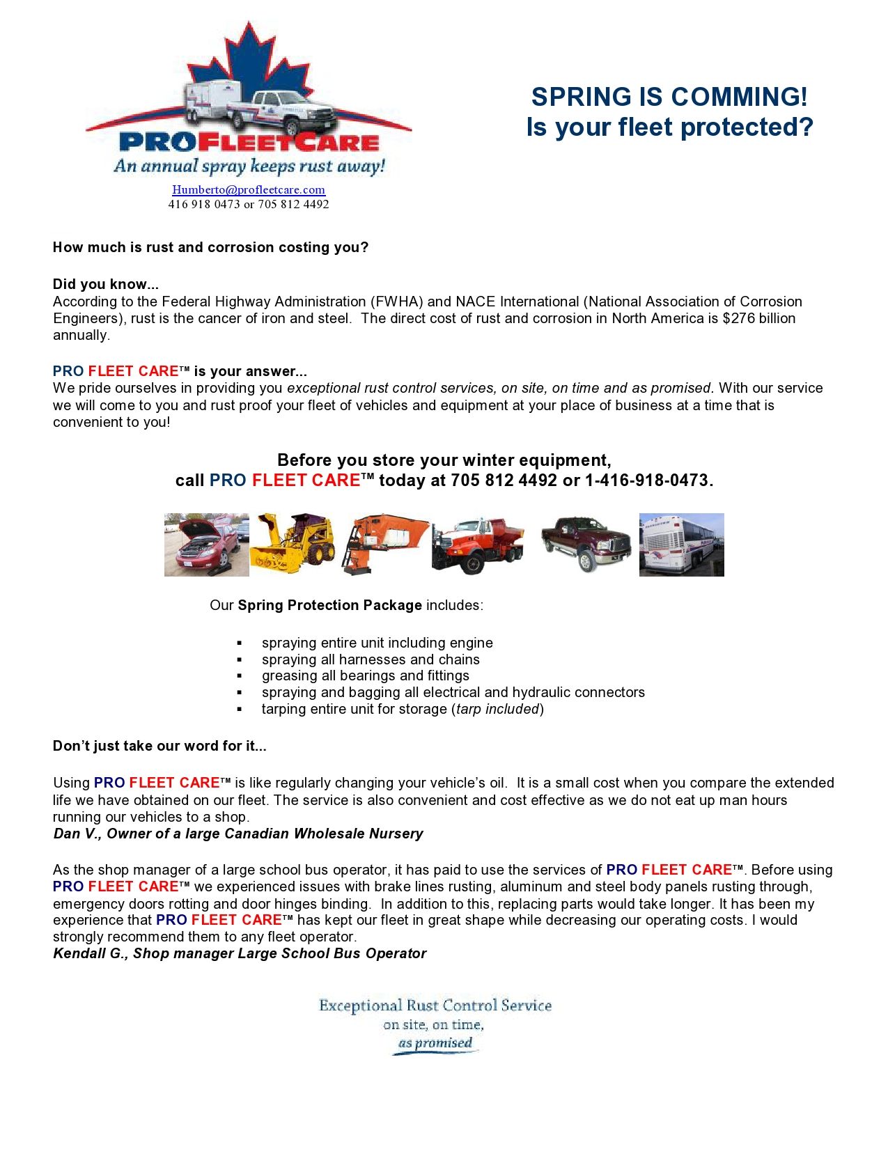 Pro Fleet Care Barrie / York - Logo