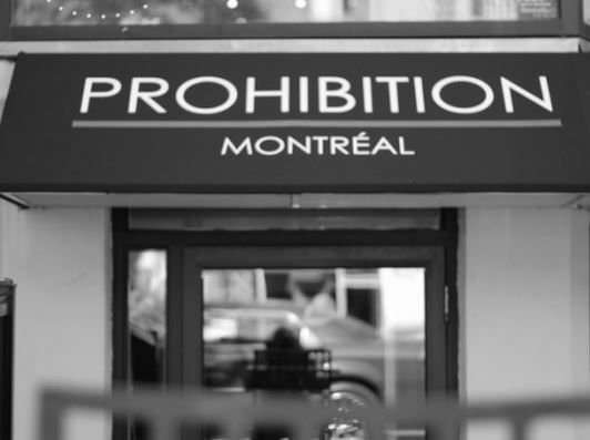 Prohibition Montreal - Logo