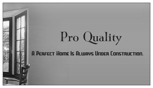 proqualitywindows &a; doors - Logo