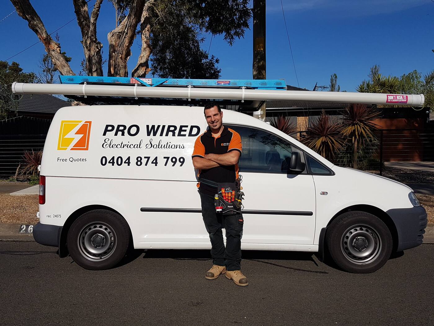 Pro Wired Electrical Solutions - Logo