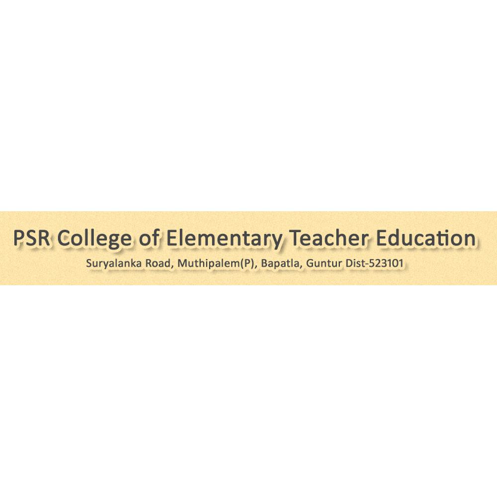 PSR College of Elementary Teacher Education (PSRCETE) - Logo