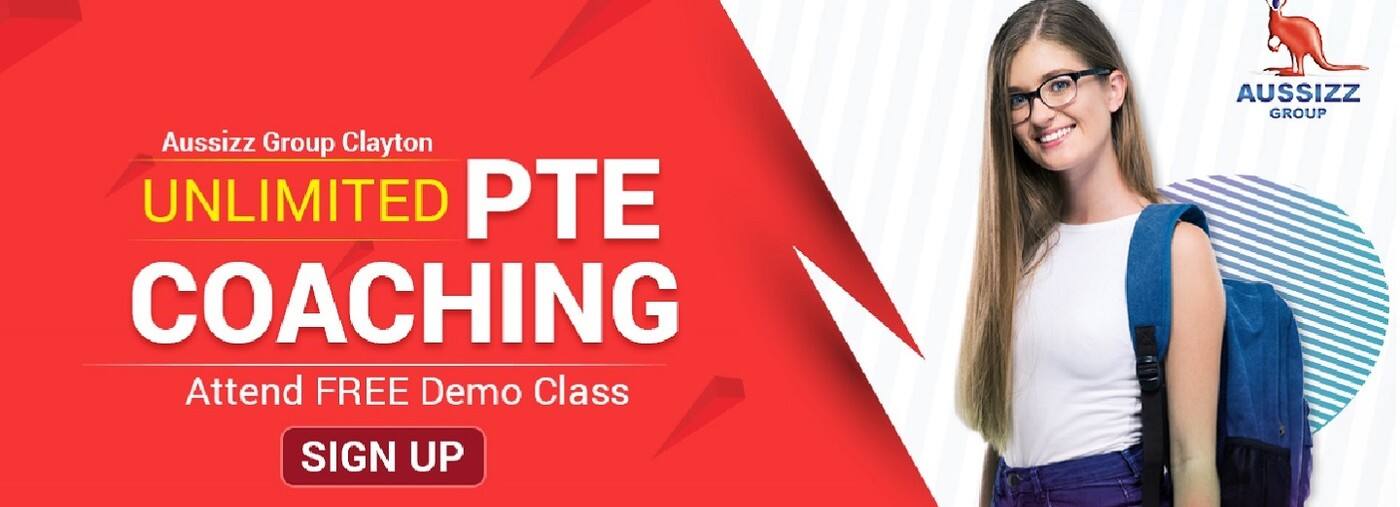 PTE Coaching and PTE Online Practice Materials - Aussiz - Cover photo