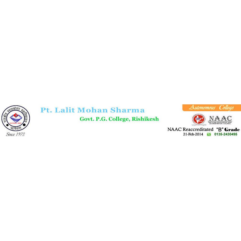Pt. Lalit Mohan Sharma Government Post-Graduate College - Logo