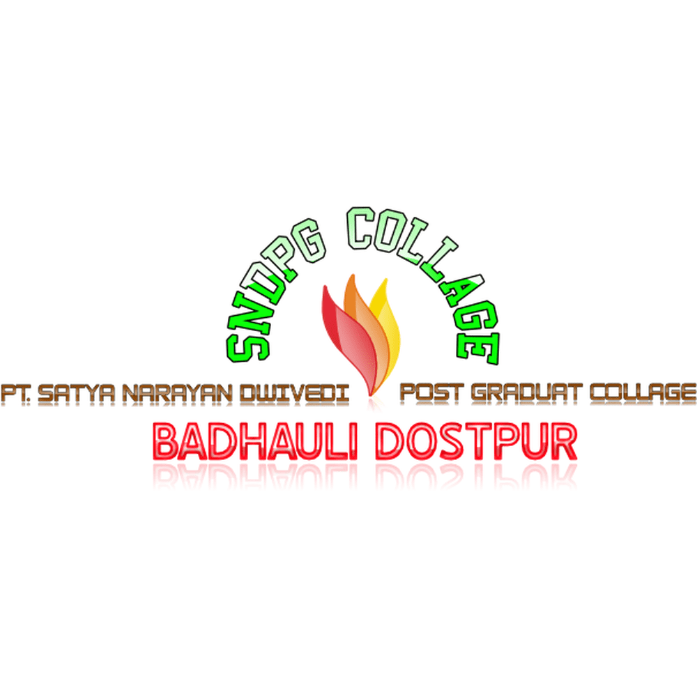 Pt satya narayan dwivedi smarak mahavidyalay - Logo