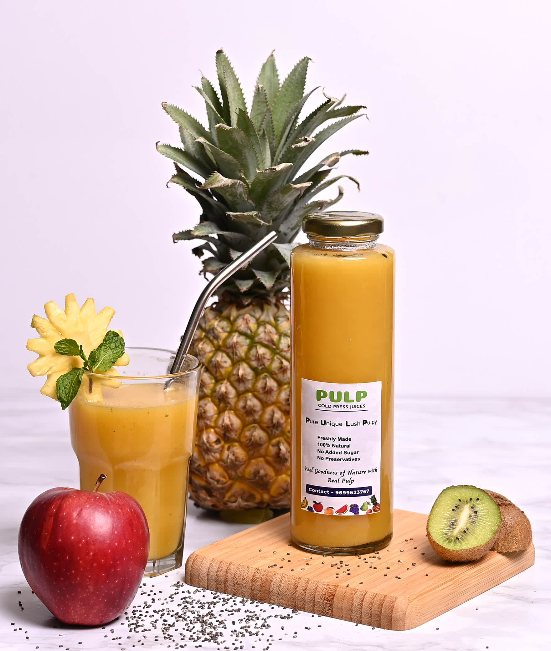 Pulp Cold Press Juices - Logo