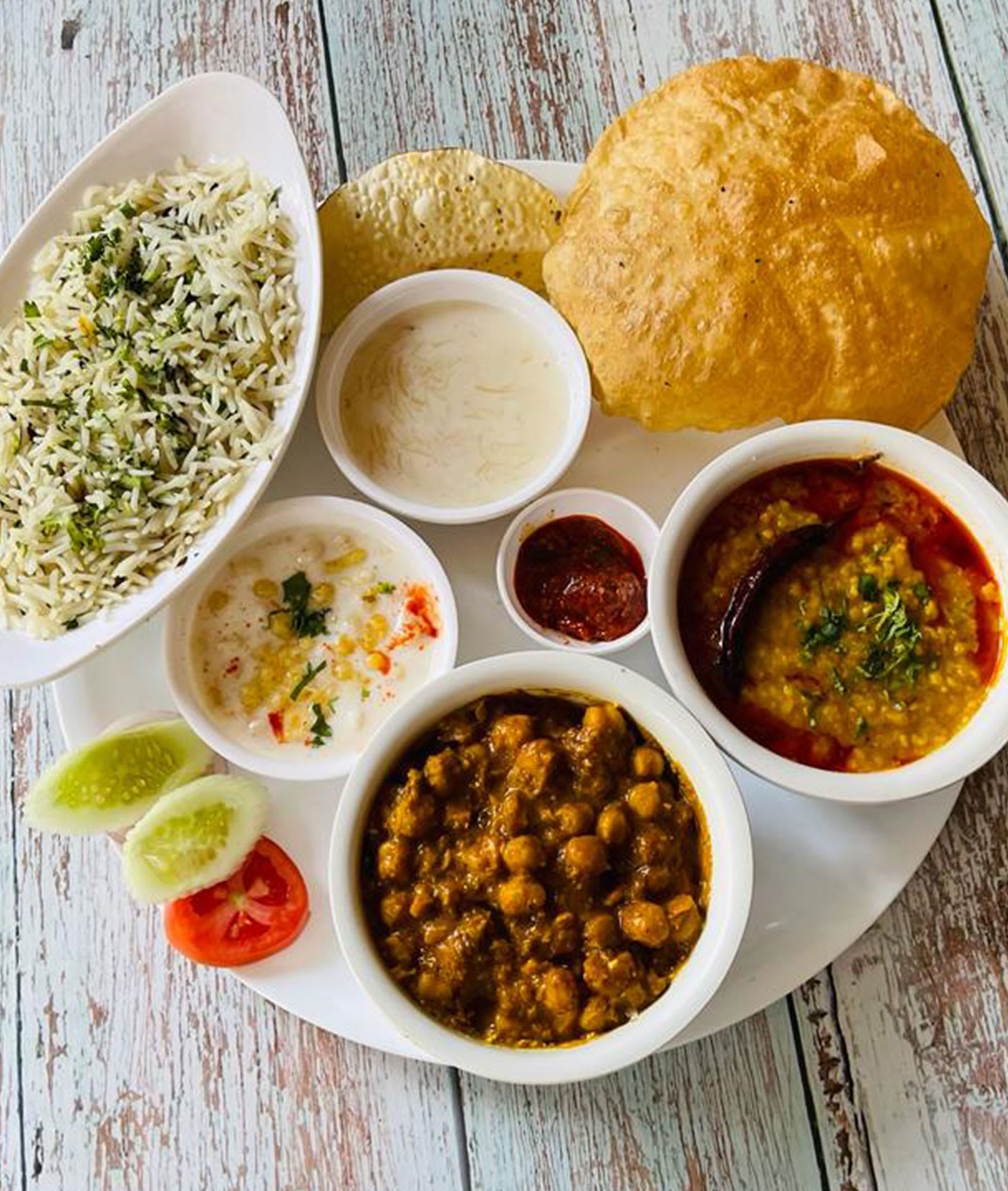 Punjabi Thali - Logo