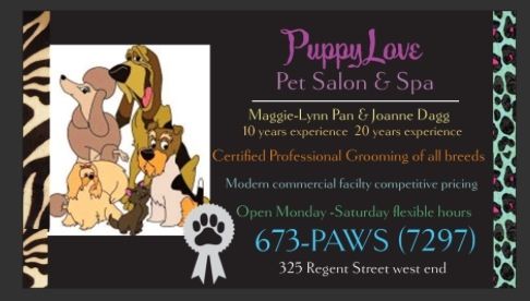 Puppylove Pet Salon &a; Spa - Logo