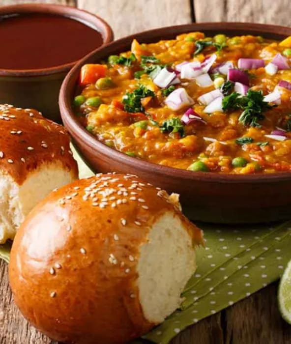 Purane Pandit Pav Bhaji - Logo