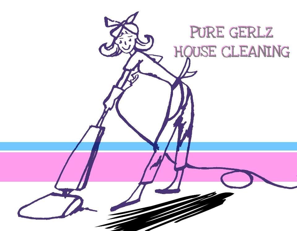 puregerlz house cleaning - Logo