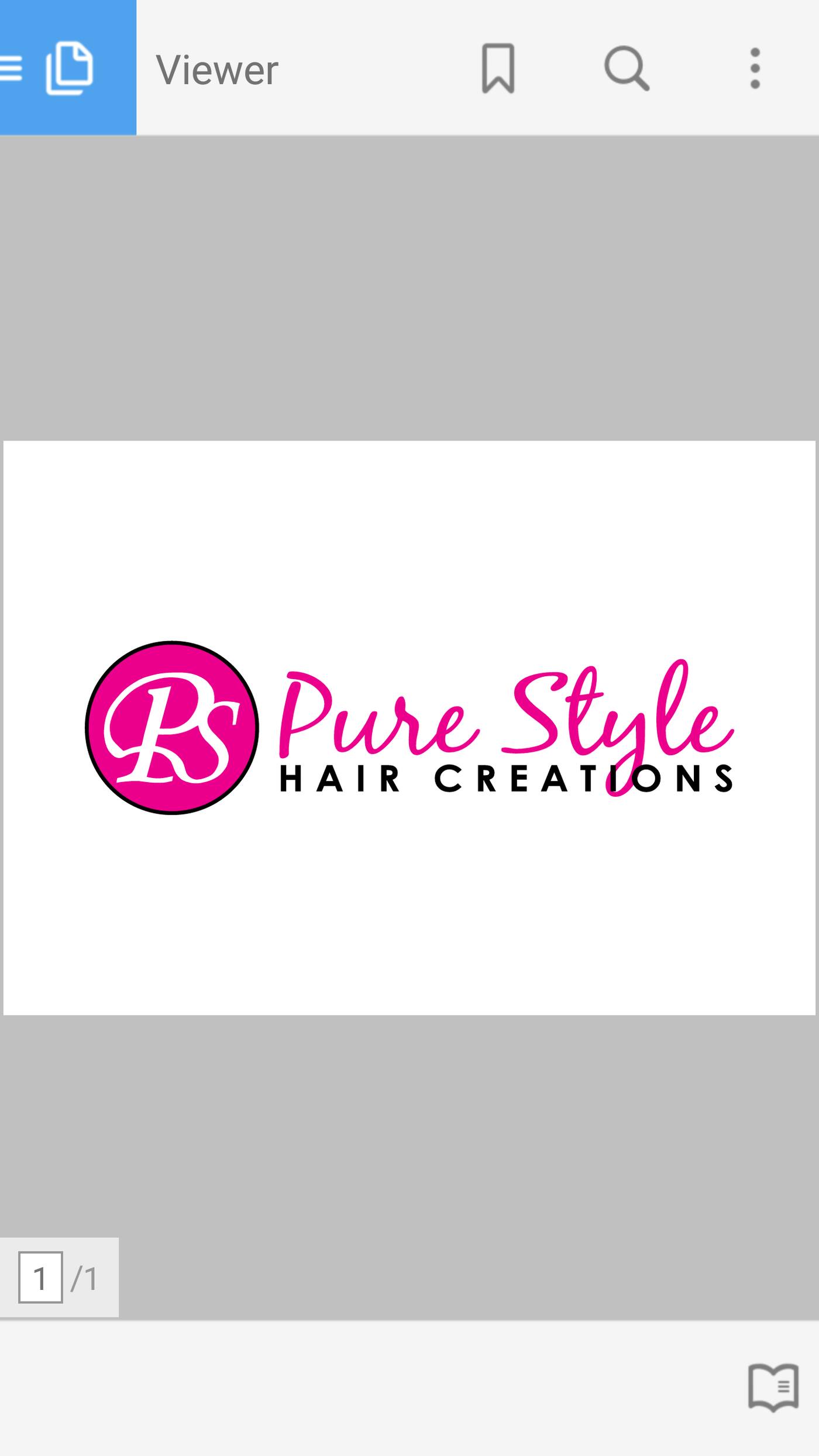 Pure Style Hair Creations - Logo