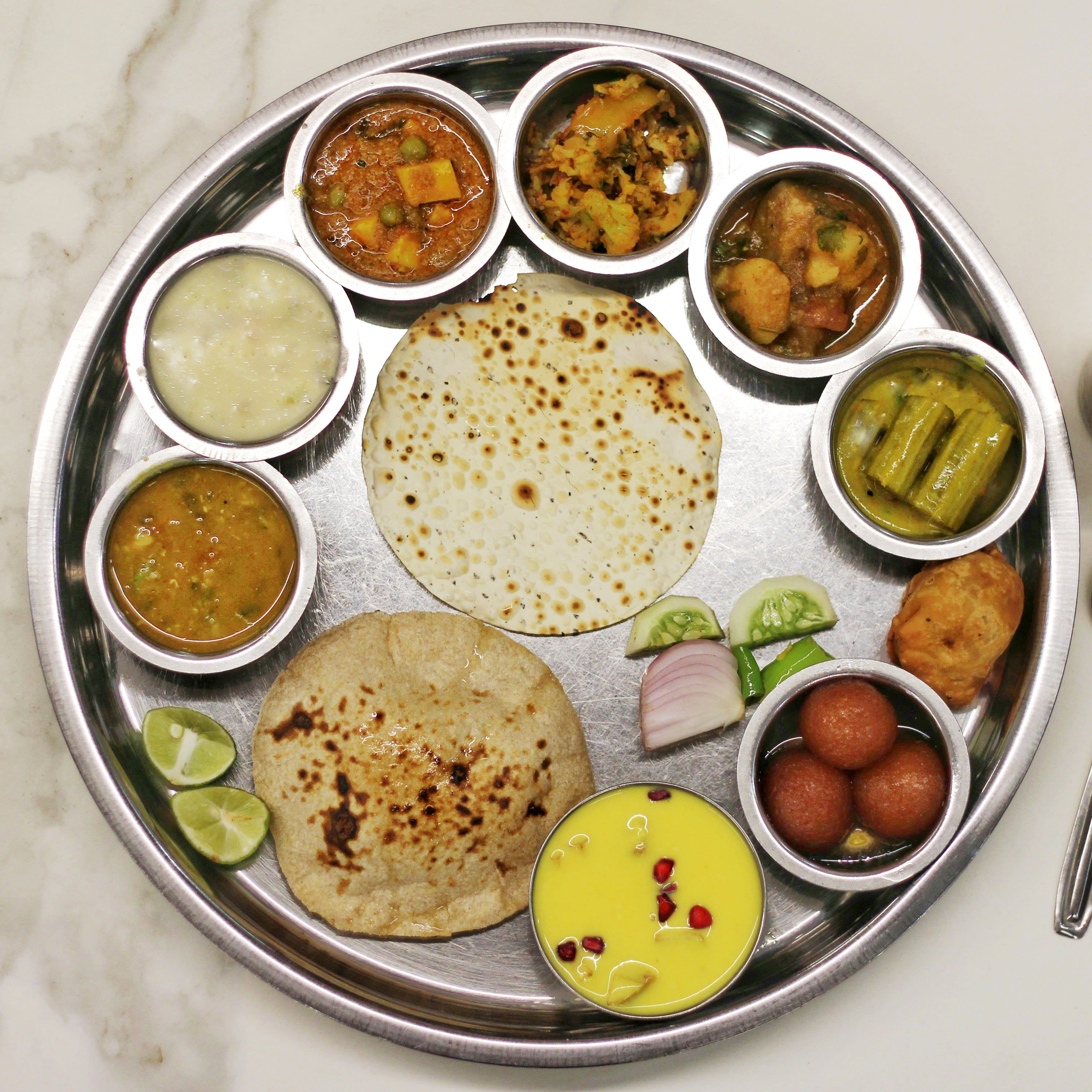 Purohit Gujarati Thali - Logo