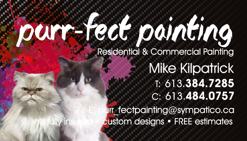 Purr-Fect Painting - Logo