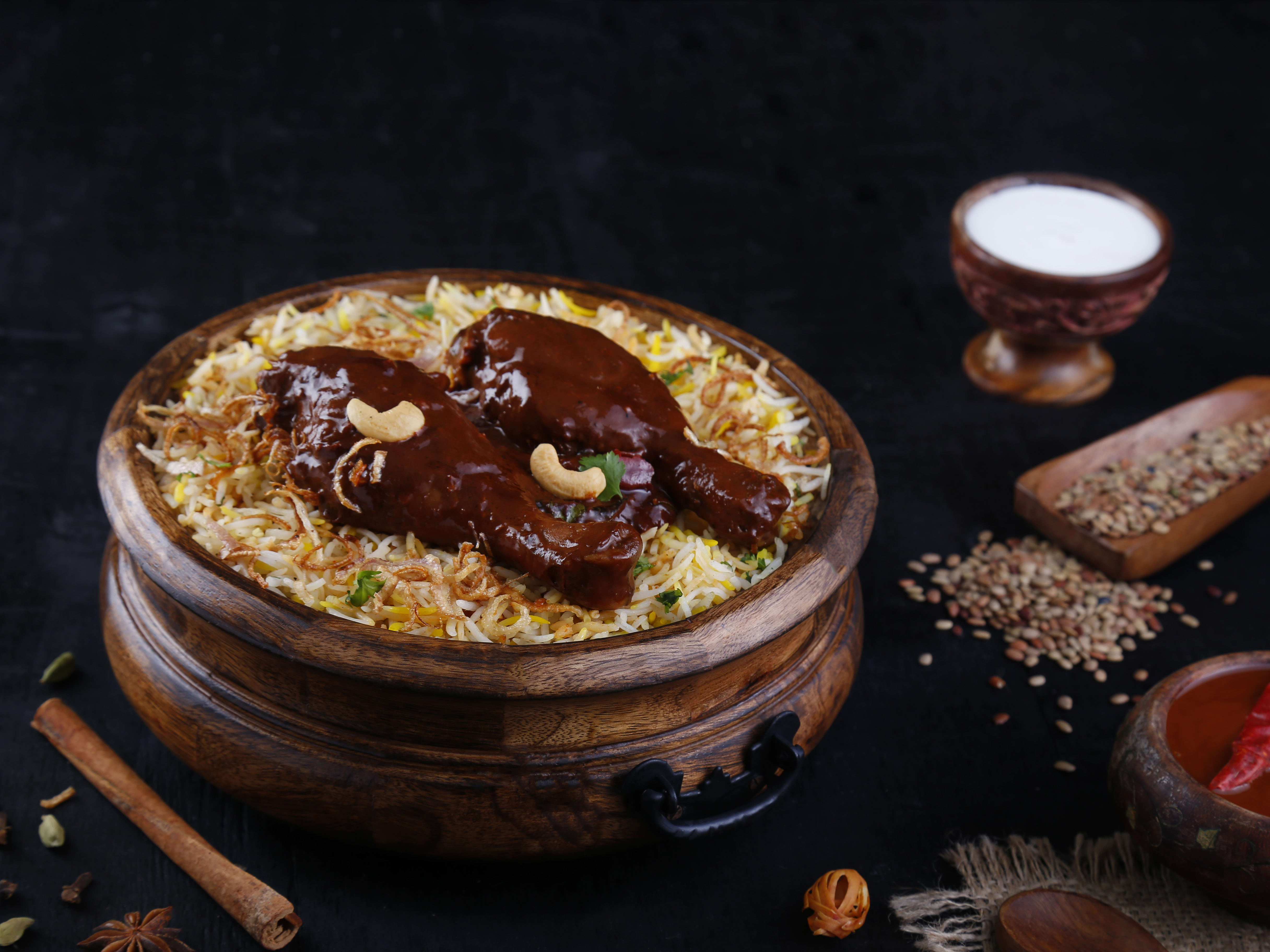 PVR Nalapaka Veg-Nonveg Biriyani Restaurant - Logo