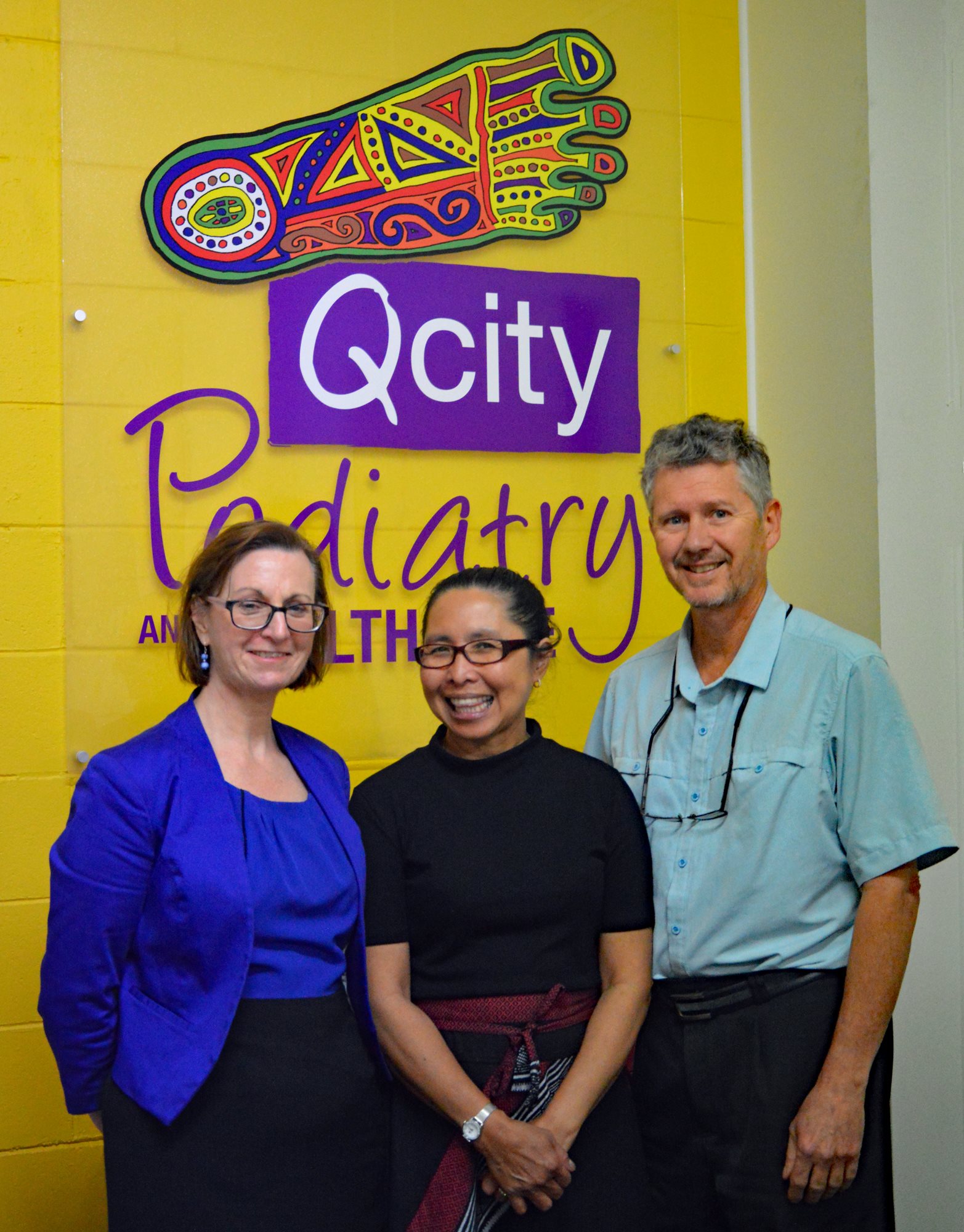 Qcity Podiatry and Healthcare - Logo