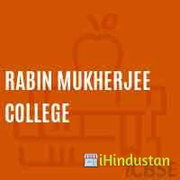 Rabin Mukherjee College - Logo