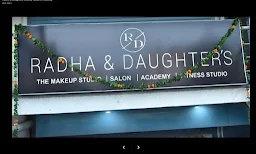 Radha & Daughter Makeup Studio,Salon and Academy - Logo