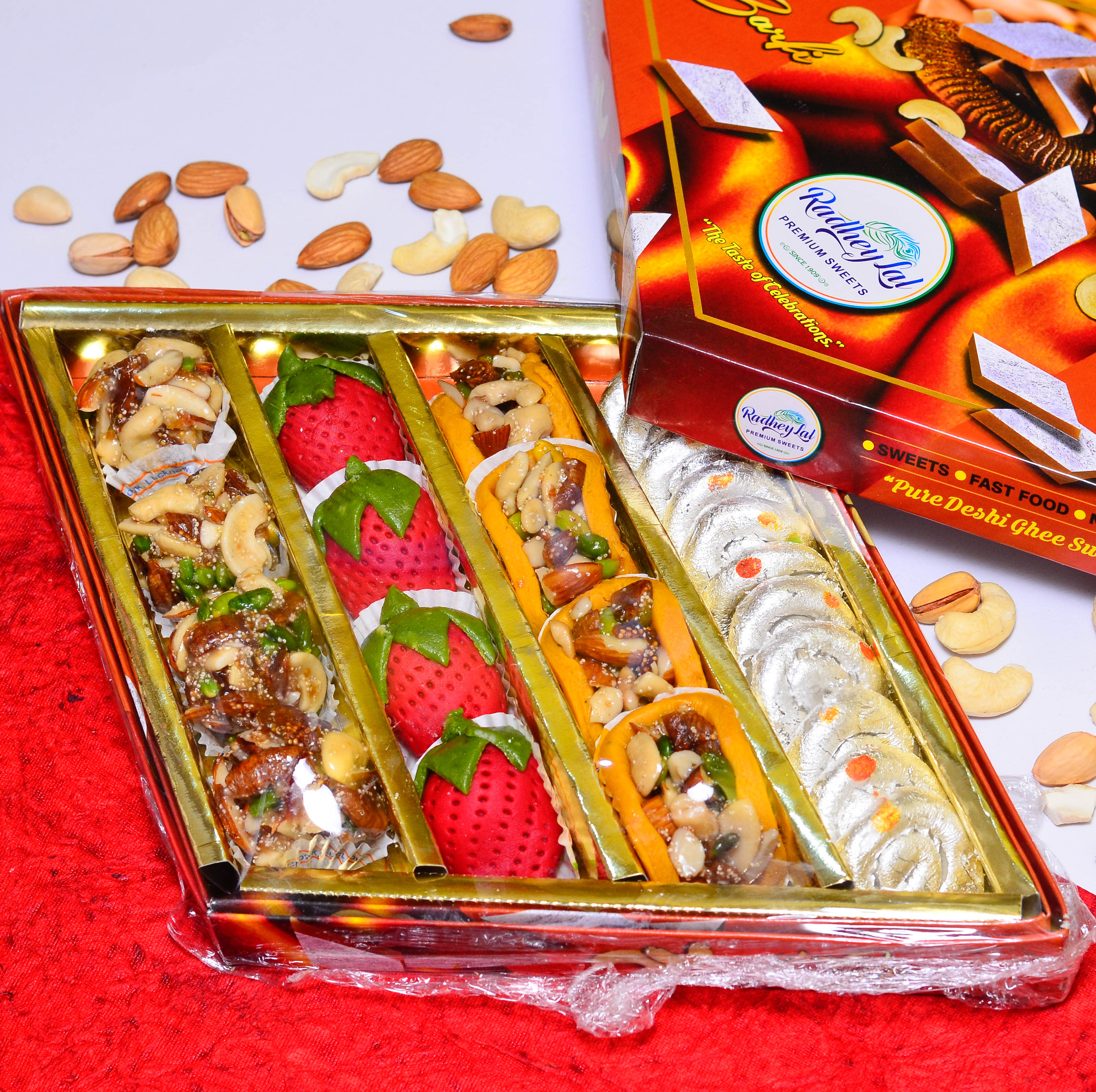 Radhey Lal Premium Sweets - Logo