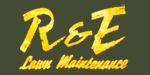 R &a; E Lawn Maintrenance - Logo