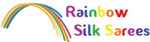 Rainbow Silk Saree - Logo