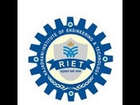 Rajadhani Institute of Engineering and Technology (RIET) - Logo