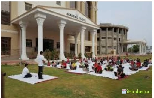 Rajasthan university of health sciences - Logo