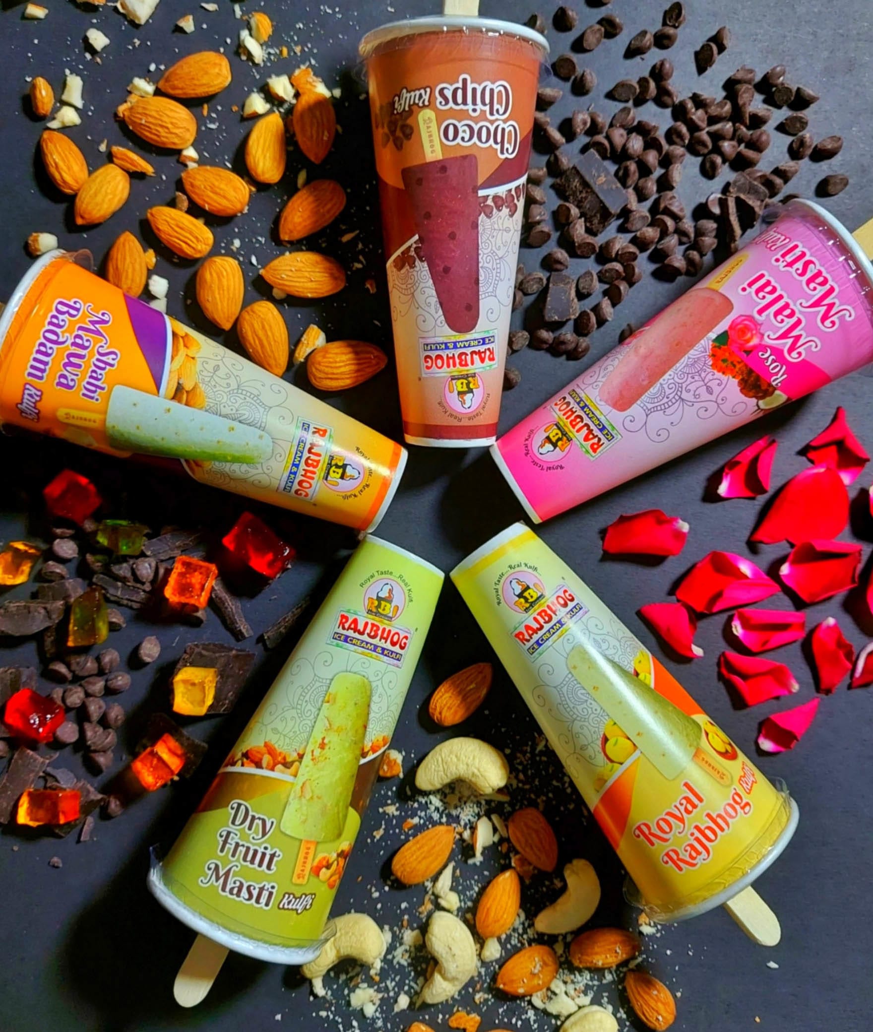 Rajbhog Icecream and Kulfi - Logo